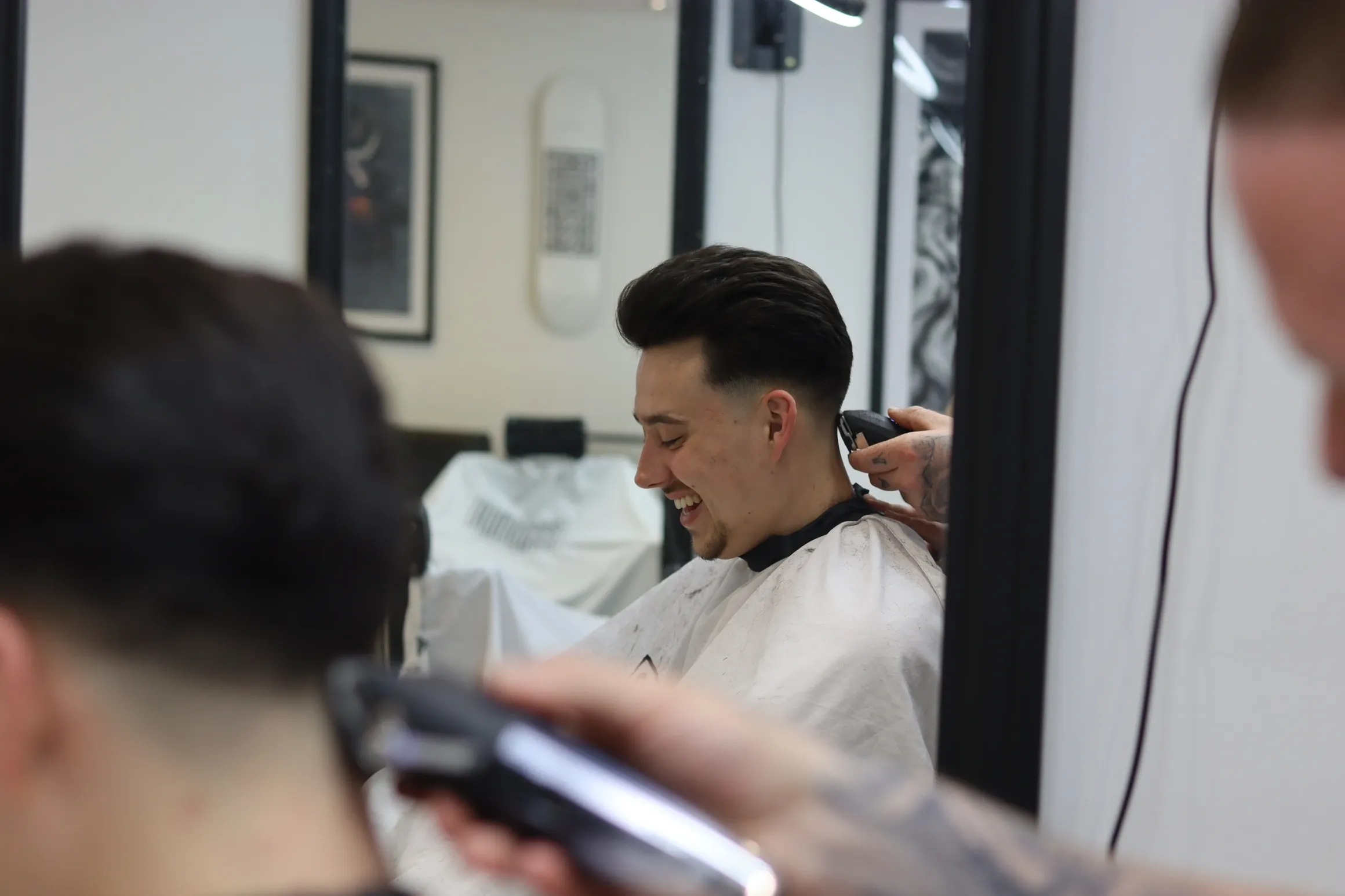 Hair and beard trim at Ruthless Hair barbershop, Chelmsford